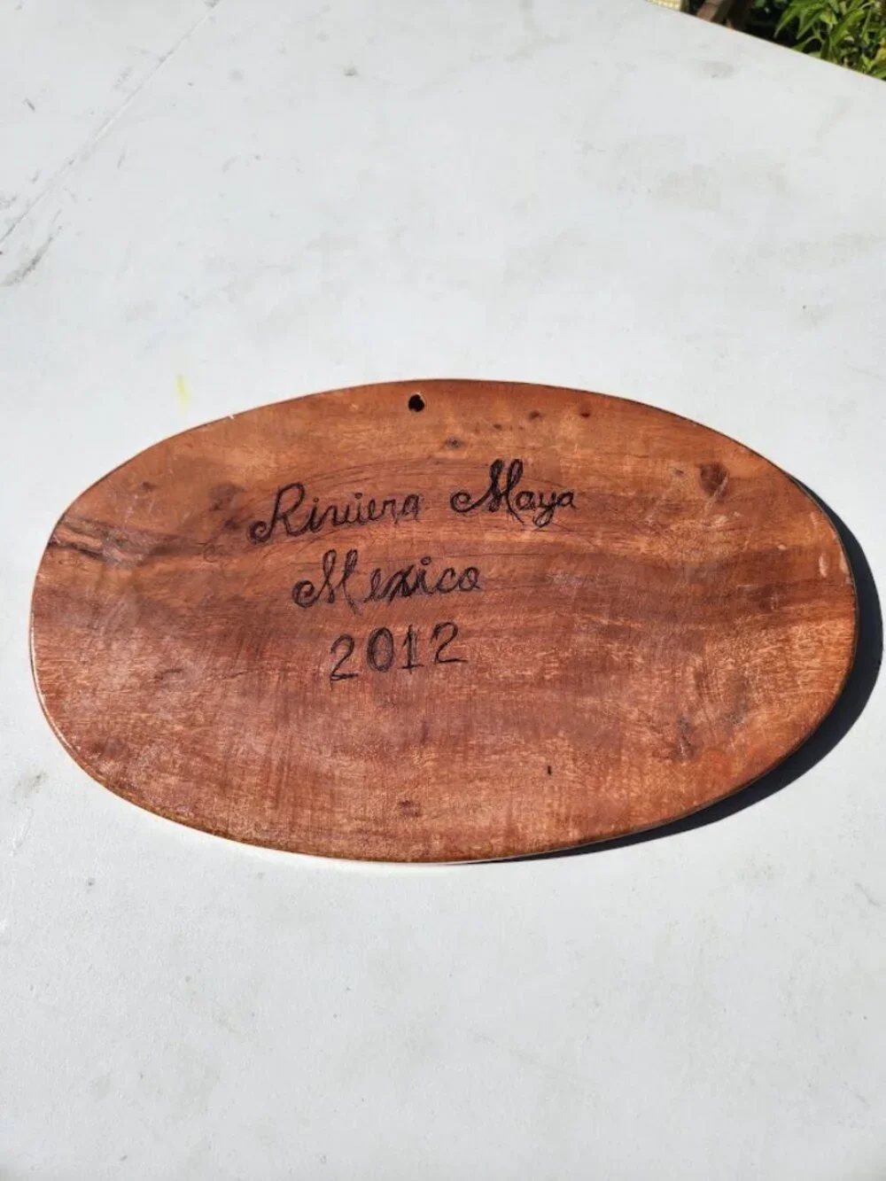 Mexican Folk Art Lacquerware Bateas Tray Decor Mexico Artist Signed Floral Moti